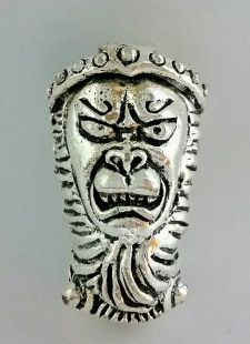Monkey king head (tibet silver)