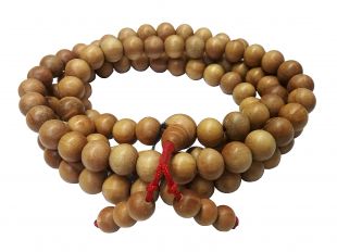 Indian Sandalwood mala 108 beads