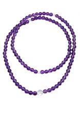 Amethyst mala 6mm