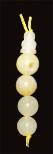 Yellow Jade Gurubeads Set