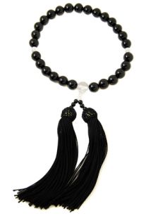 Onyx mala 10mm hand mala