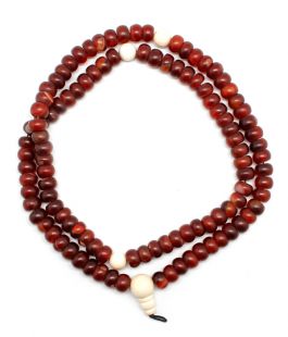 Carnelian Mala (14 x 10 mm)