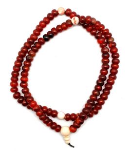 Carnelian Mala (10 x 8mm)