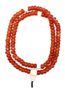 Carnelian Mala (6 x 5mm)