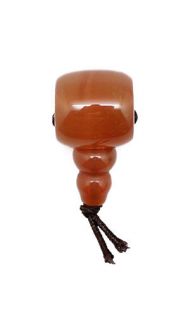 Carnelian Guru Beads 16mm