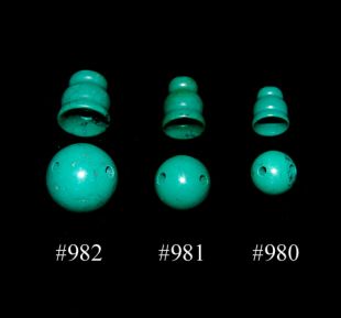 Turquoise Guru Beads 16mm